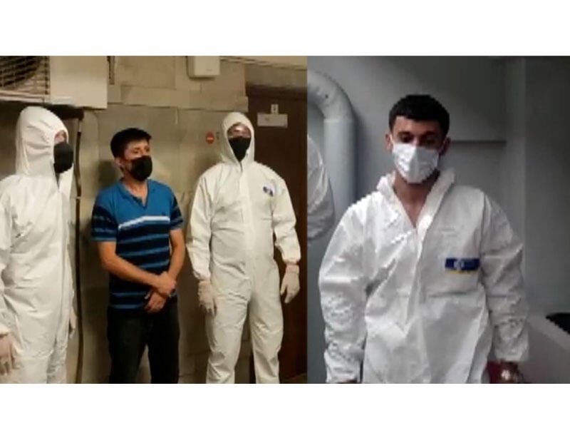 Metroya daxil olmağa çalışan 2 koronavirus xəstəsi saxlanılıb - VİDEO - FOTO