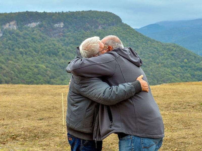 Ata və oğul 30 il sonra Cıdır düzündə - FOTO