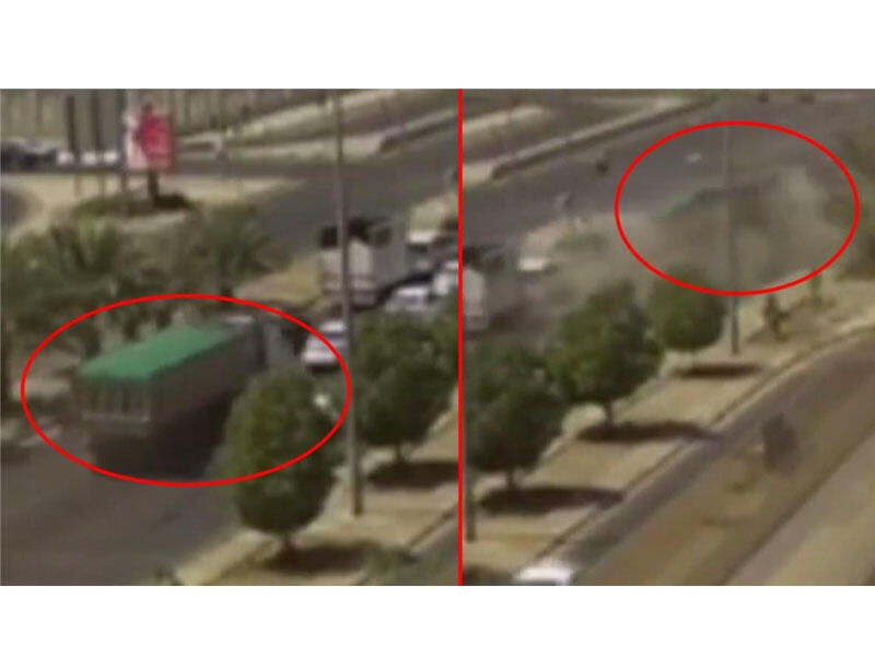 Yük maşını qırmızı işıqda avtobillərin üstünə çıxdı - Dəhşətli qəzada 4 nəfər öldü, 5 nəfər yaralandı - VİDEO
