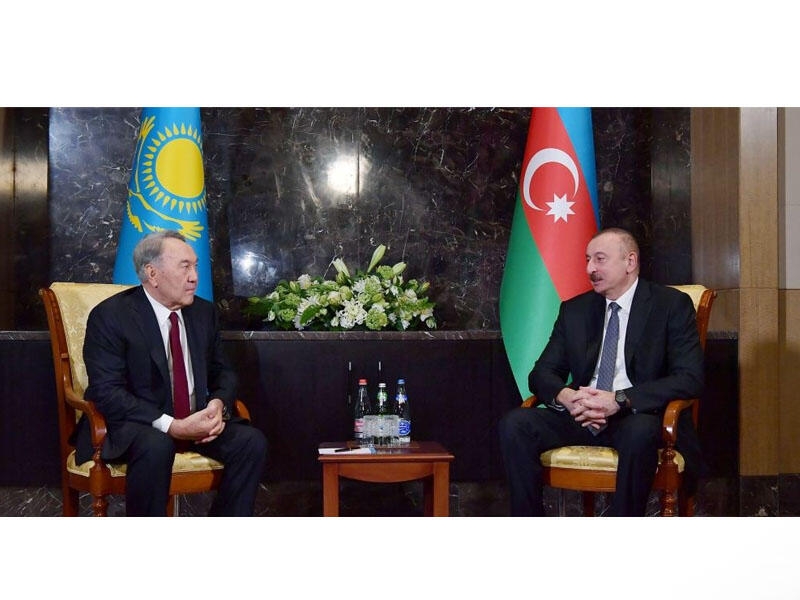 Nursultan Nazarbayev Prezident İlham Əliyevə təbrik məktubu göndərib