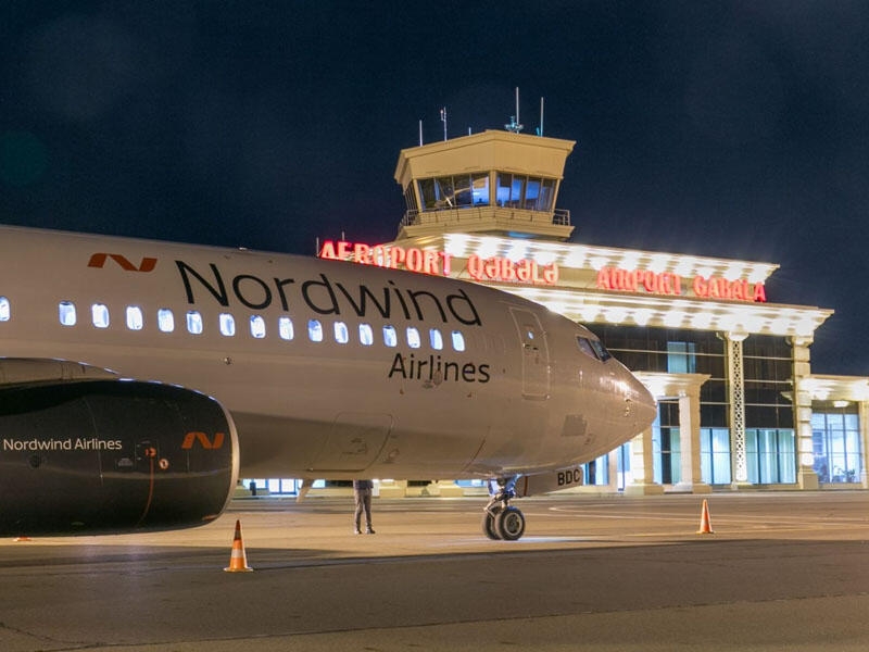 Qəbələ-Moskva aviareysi açıldı - FOTO