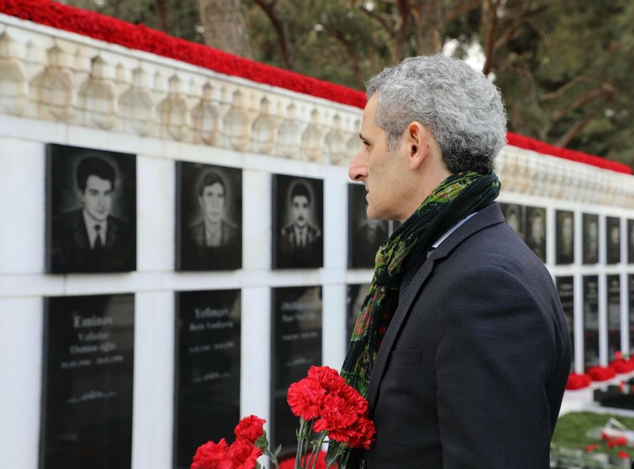 Fransa səfirliyindən 20 Yanvar faciəsi ilə bağlı paylaşım - FOTO