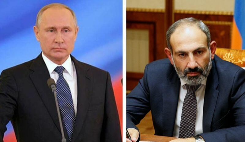 Putin və Paşinyan Qarabağla bağlı razılaşmaları müzakirə ediblər