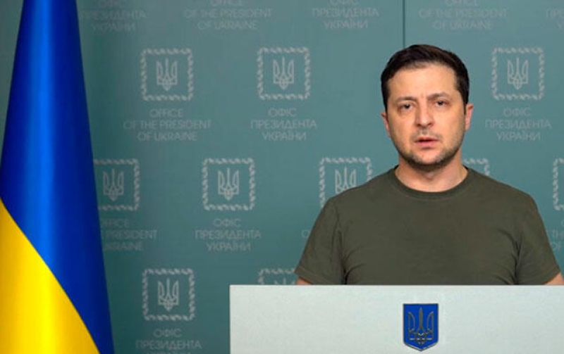 Zelenskinin qaçması iddiası ilə bağlı Ukraynadan açıqlama