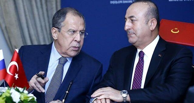 Lavrov Çavuşoğlu ilə Ukraynanı müzakirə etdi