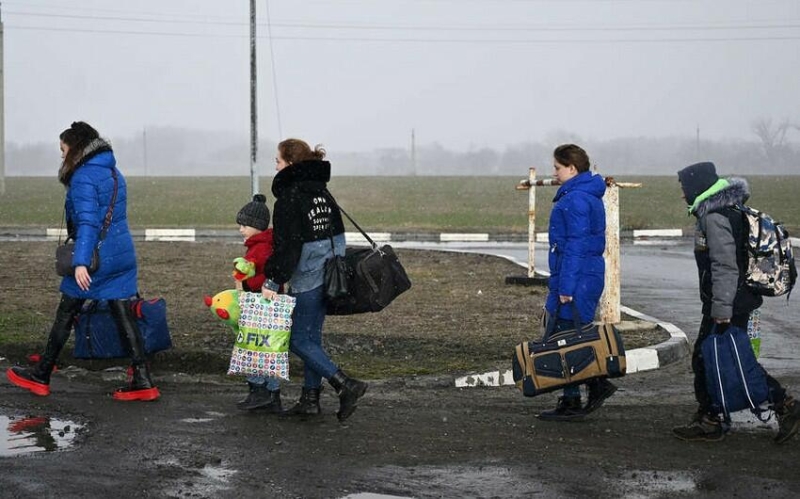 Ukraynada 140 min insan humanitar dəhlizlə təxliyə edilib