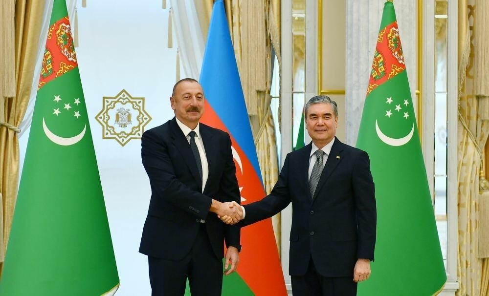 İlham Əliyev ilə Qurbanqulu Berdiməhəmmədov arasında telefon danışığı olub
