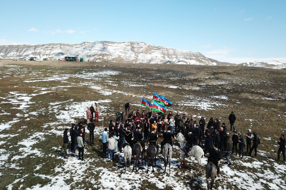 Keşikçidağda Novruz adətləri yaşadılır - FOTO