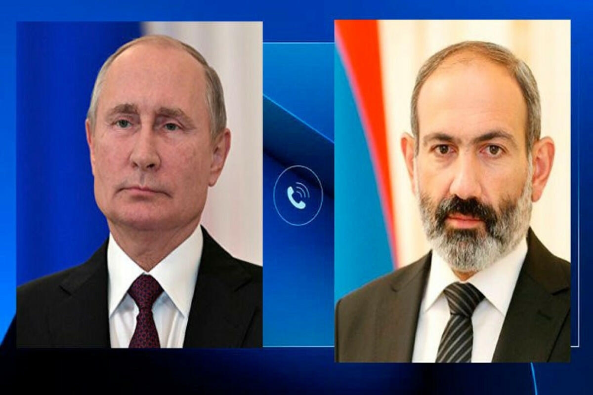 Paşinyan və Putin Qarabağı müzakirə ediblər