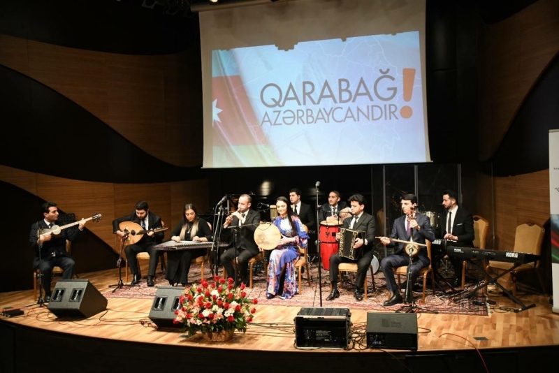 Beynəlxalq Muğam Mərkəzində “Qarabağ Azərbaycandır” adlı konsert proqramı təqdim edildi