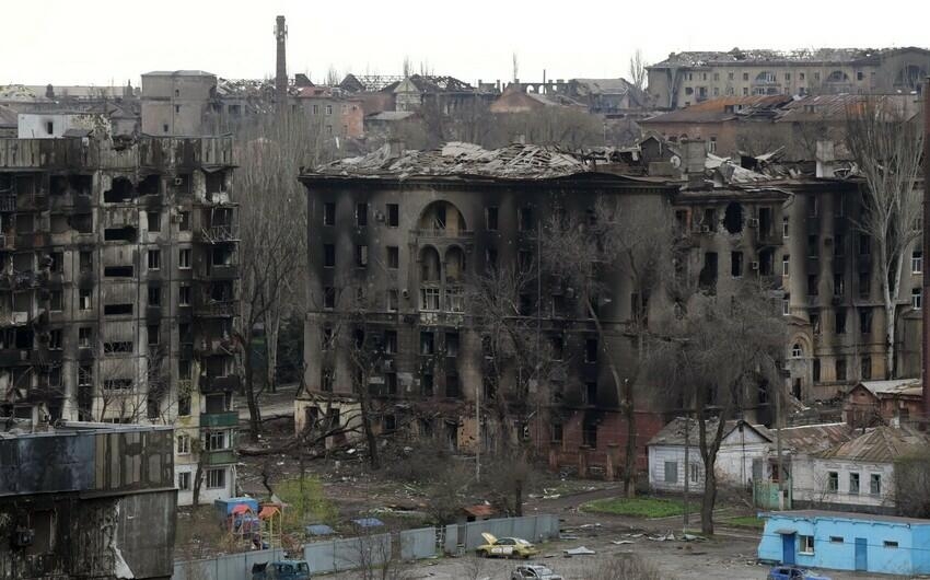 Mariupolda mühasirədə qalan mülkilərin sayı məlum olub