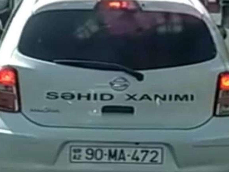 ''Buna görə maşına ''şəhid xanımı'' yazmışıq'' - Atasından açıqlama - FOTO