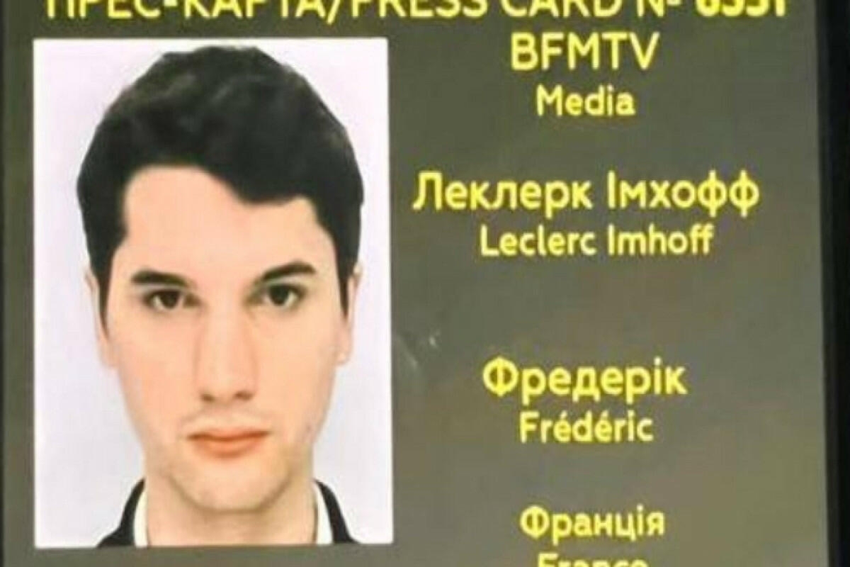 Ukraynada fransız jurnalist öldürülüb
