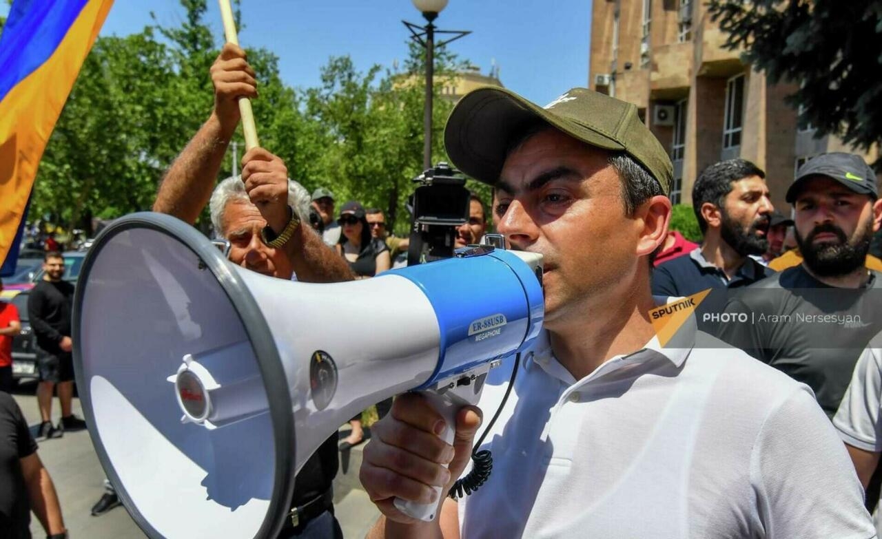 İrəvanın mərkəzində növbəti yürüş keçirilir