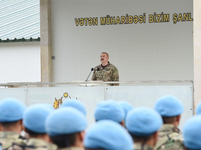 Müzəffər Ali Baş Komandan: ''Əgər yenə də Ermənistanda revanşist qüvvələr baş qaldırsa, bilməlidirlər ki, onları nələr gözləyir''