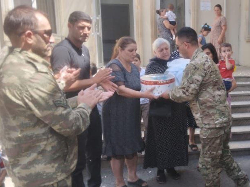 Qazi yeni doğulan övladına şəhid yoldaşının adını verdi