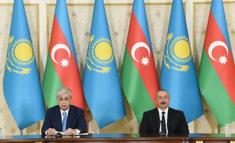 Qazaxıstan Prezidenti: Qarabağın və Şərqi Zəngəzurun necə dinamik dirçəldildiyini görürük