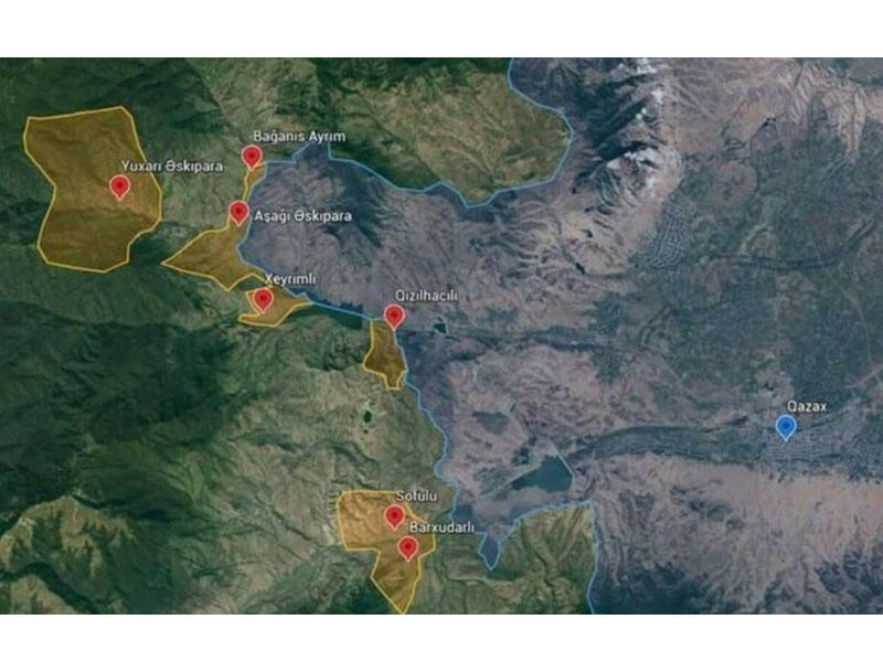 Erməni deputat Qazaxın kəndlərindən yazdı - “Azərbaycana qaytarılıb”