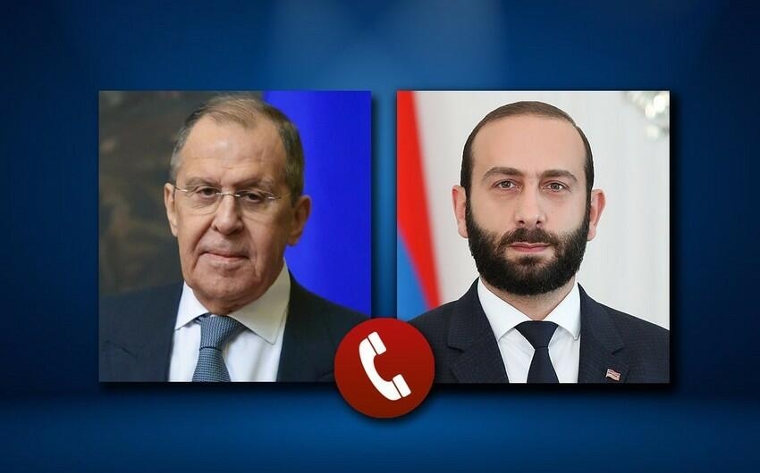 Lavrov və Mirzoyan arasında  telefon danışığı olub