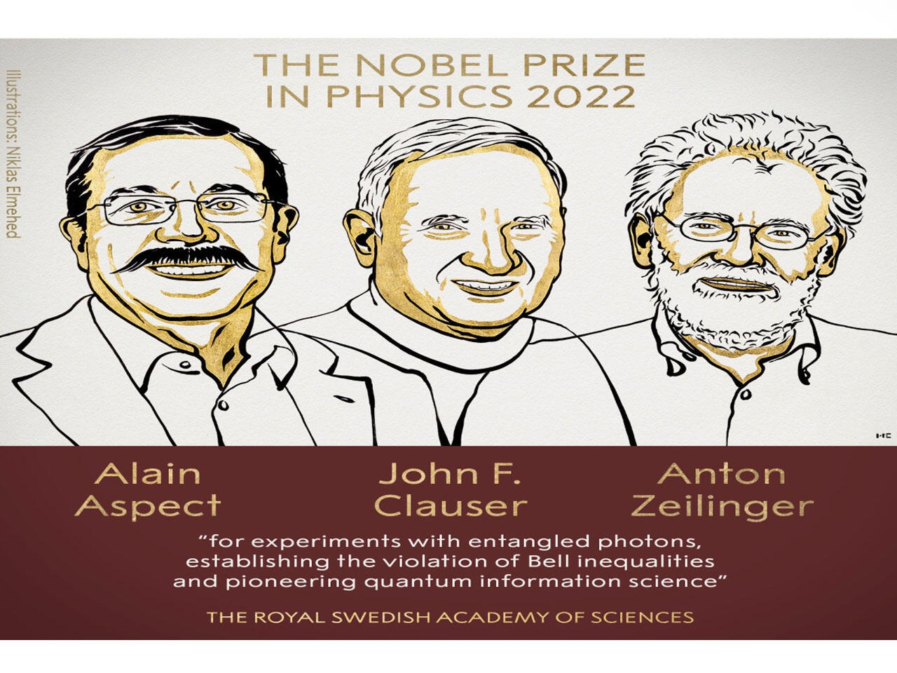 Fizika üzrə Nobel mükafatının qalibləri açıqlandı