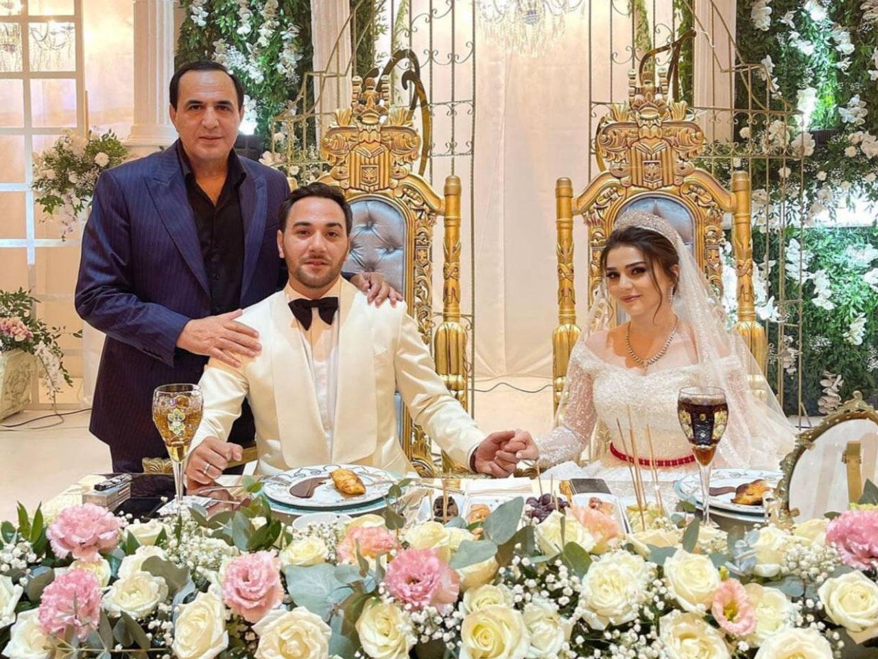 Azərbaycanlı iş adamının müğənni oğlunun TOYUNDAN GÖRÜNTÜLƏR - VİDEO - FOTO