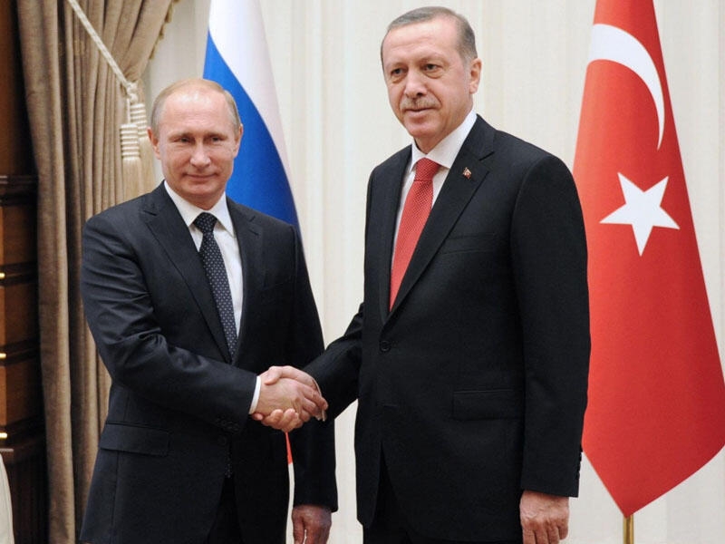 Putinlə Ərdoğan taxıl dəhlizi və regional prosesləri müzakirə edib