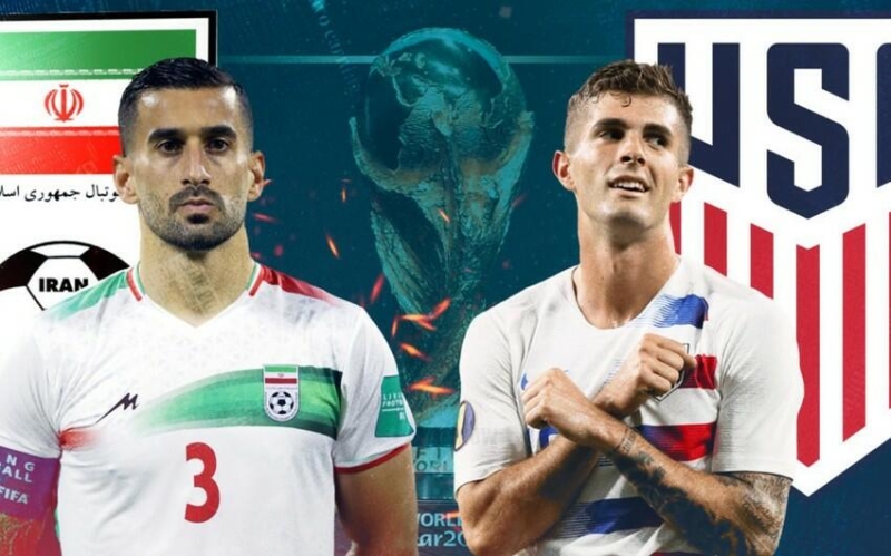 İran – ABŞ oyununun keçiriləcəy stadionda Azərbaycan bayrağı:  “O tayı da, bu tayı da”