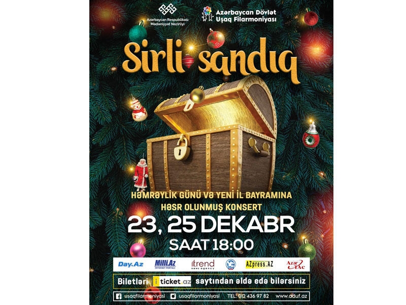 ''SİRLİ SANDIQ'' adlı konsert olacaq