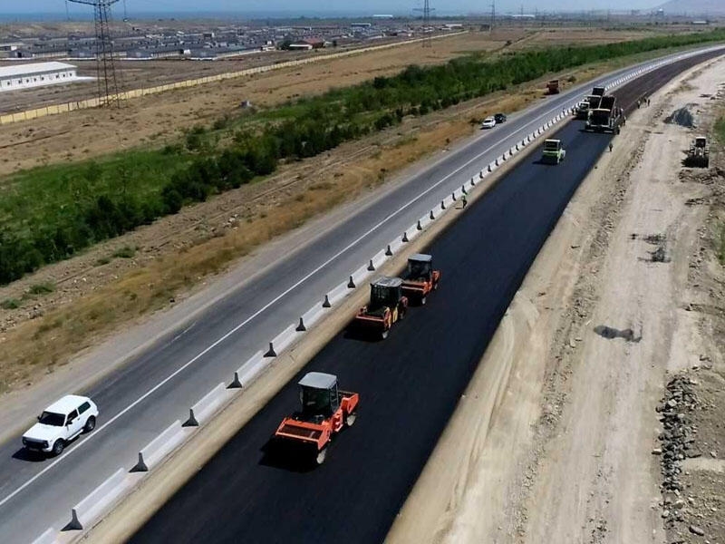 Azərbaycanın ilk ödənişli yolu: əsas işlər BU TARİXƏDƏK başa çatacaq