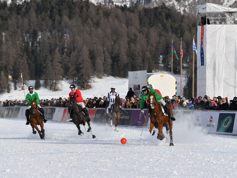 Sankt Moritzdə Qarüstü Polo turniri başa çatıb - VİDEO - FOTO