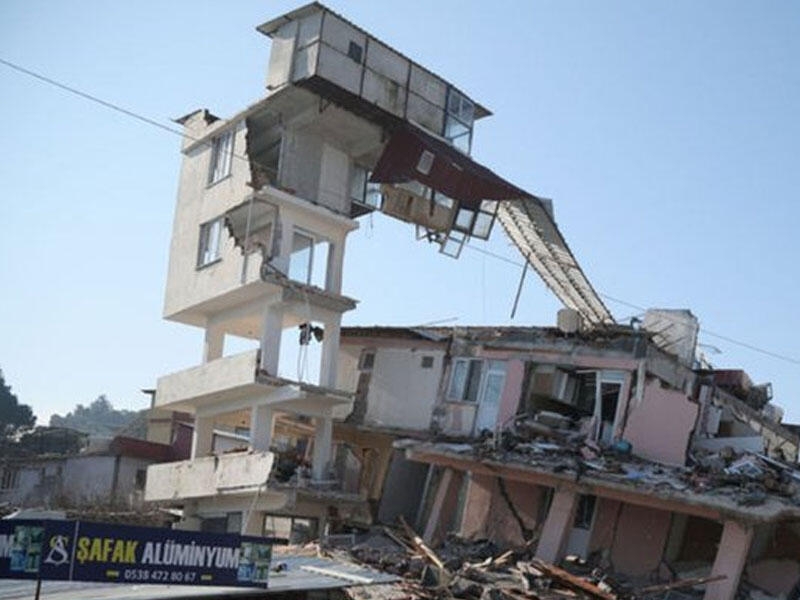 Antakya zəlzələdən əvvəl və sonra - VİDEO