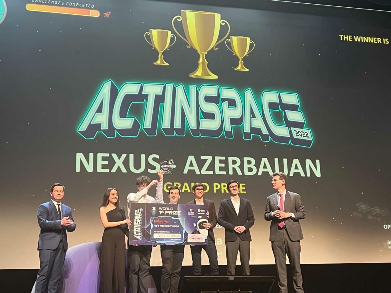 UFAZ tələbələri Fransada keçirilən ActInSpace Hakatonunun Beynəlxalq Finalının qalibi seçilib!