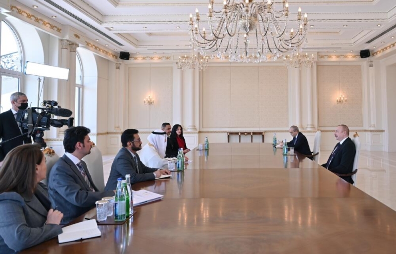 İlham Əliyev İslam İnkişaf Bankı qrupunun prezidentini qəbul edib - FOTO