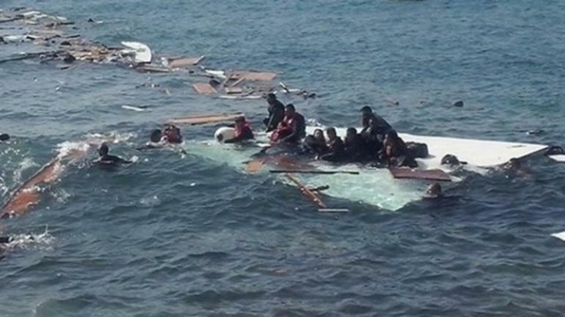 İtaliyada miqrantları daşıyan gəmi batdı: Ölənlərin sayı XEYLİ ARTDI - YENİLƏNİB
