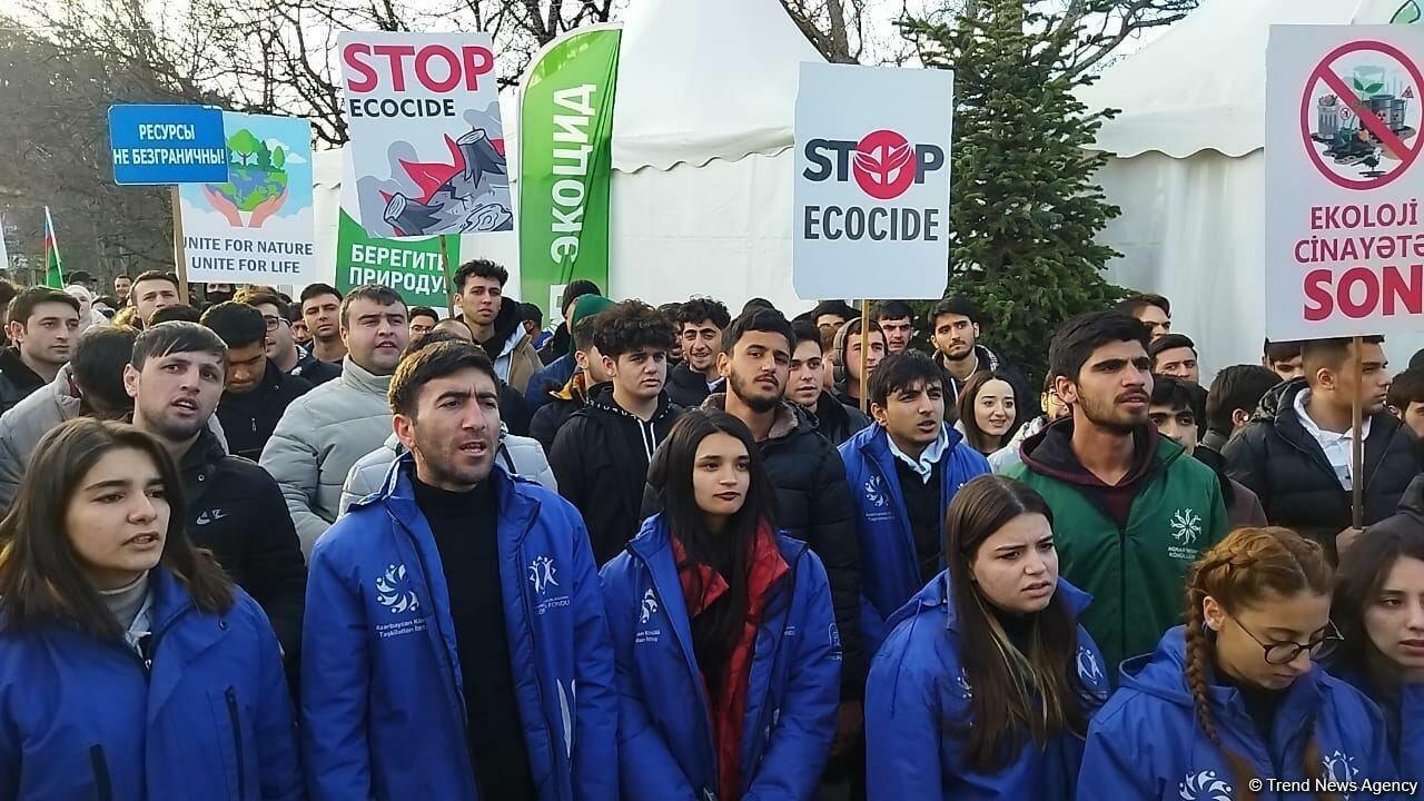 “Ekoloji cinayətə son!” - Aksiyanın 84-cü günü