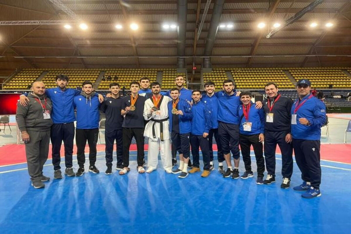 Taekvondoçularımız Niderlandda 2 qızıl və 1 gümüş medal qazandı