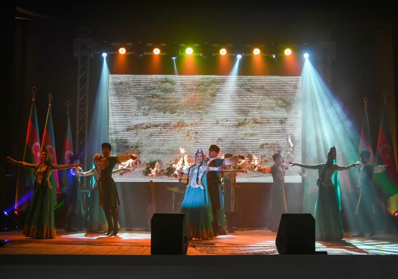 “Sərhədçi” Mədəniyyət Mərkəzində bayram tədbiri keçirilib - VİDEO - FOTOlar