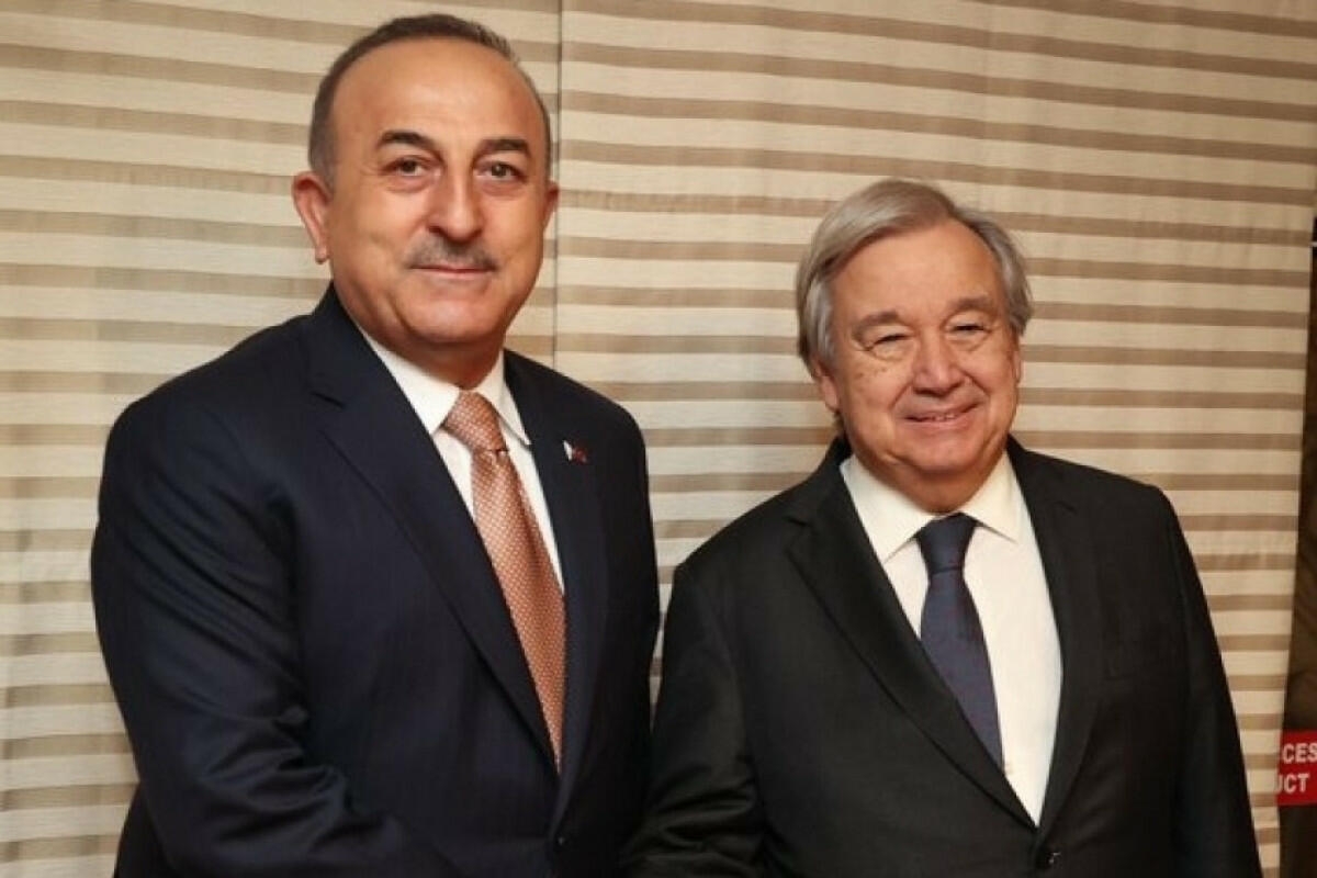 Çavuşoğlu Quterreşlə telefon danışığı aparıb