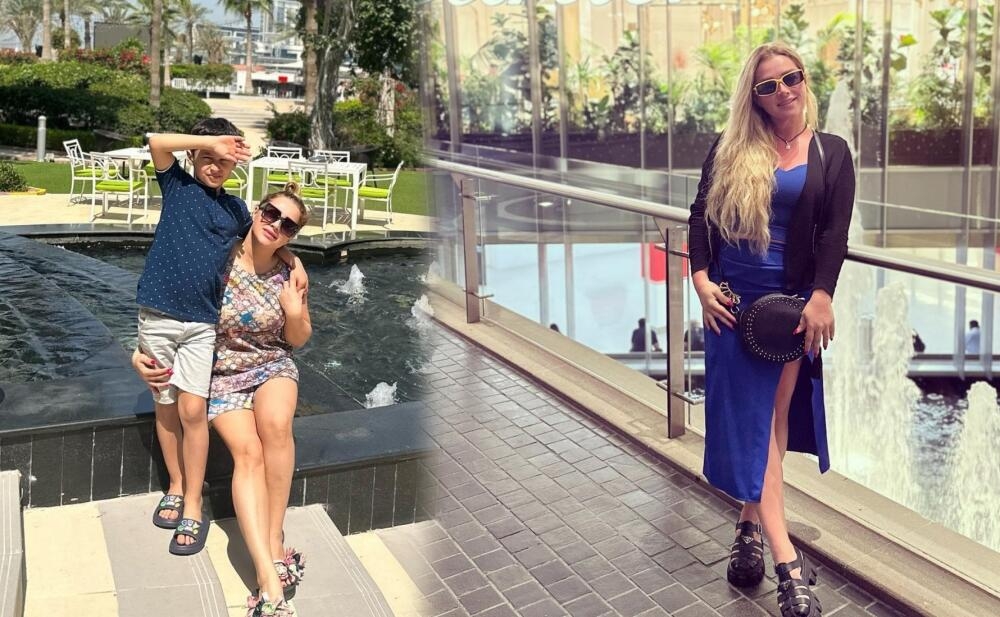 Xatirə Dubaydan yeni FOTOlar paylaşdı