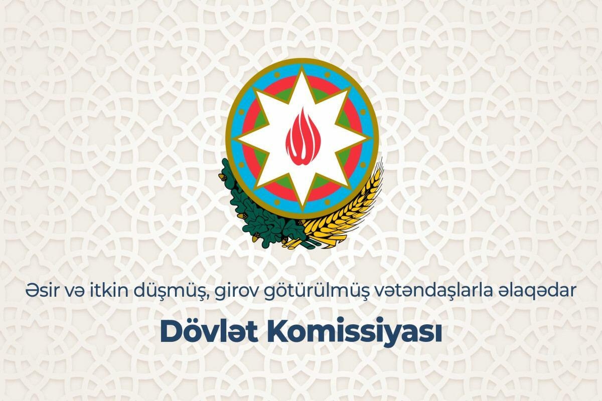 Dövlət Komissiyası itkin düşən hərbçilərlə bağlı daha bir məlumat yaydı