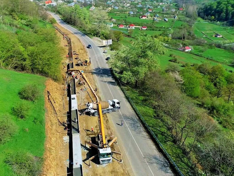 Muğanlı-İsmayıllı-Qəbələ yolu belə olacaq - VİDEO - FOTO