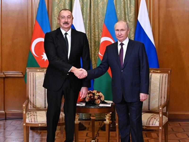 Putin İlham Əliyevə təbrik məktubu ünvanlayıb