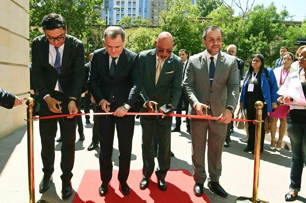 Bakıda Qoşulmama Hərəkatı Gənclər Təşkilatının qərargahının açılışı olub - FOTO