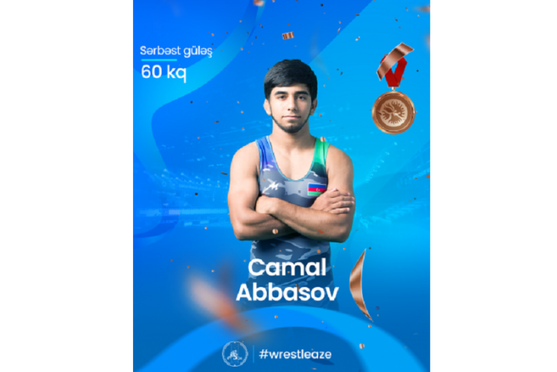 Camal Abbasov dünya üçüncüsü oldu