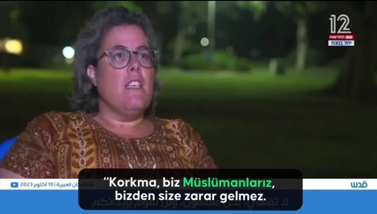 İsrailli qadının fələstinli əsgərlə dialoqu : “Narahat olma, biz müsəlmanıq” - VİDEO