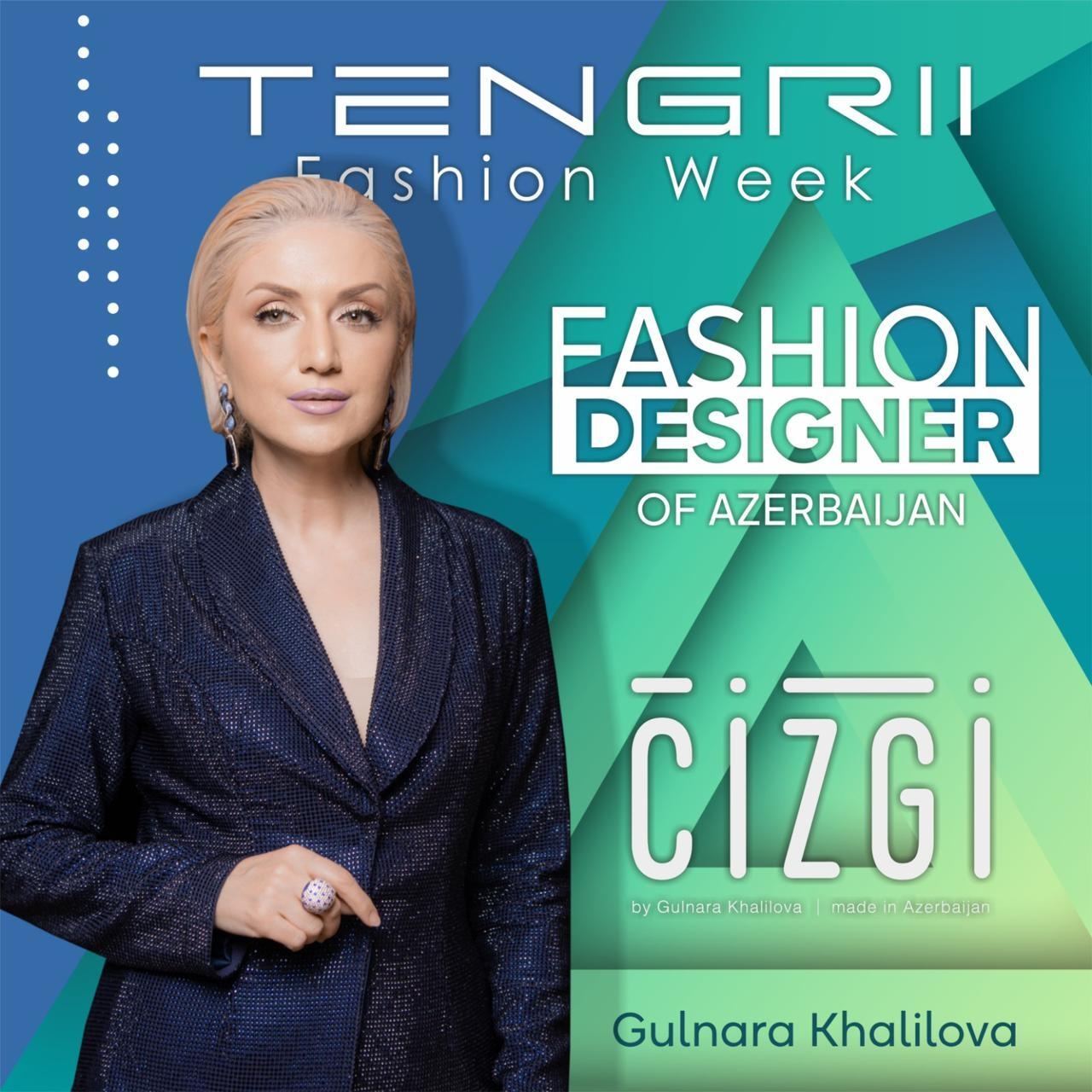 Gülnarə Xəlilovanın ''Kolaj'' kolleksiyası Tengrii Fashion Week Kazakhstan-da təqdim olunacaq