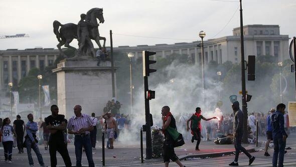 Parisdə Fələstin tərəfdarları küçələrə axışdı