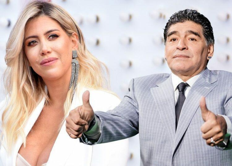 ŞOK İDDİA: İkardinin arvadı Maradona ilə də... - FOTO