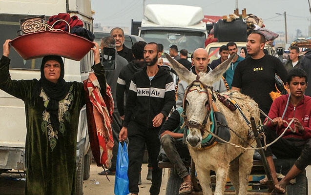 Qəzzalıların köçü... - FOTOlar