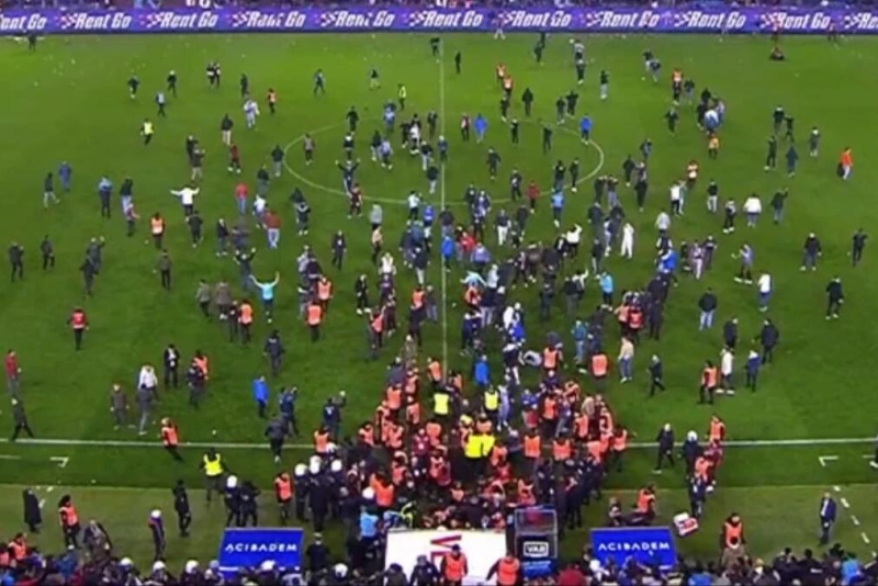 “Trabzonspor” – “Fənərbaxça” oyununa görə 12 nəfər saxlanıldı - VİDEO